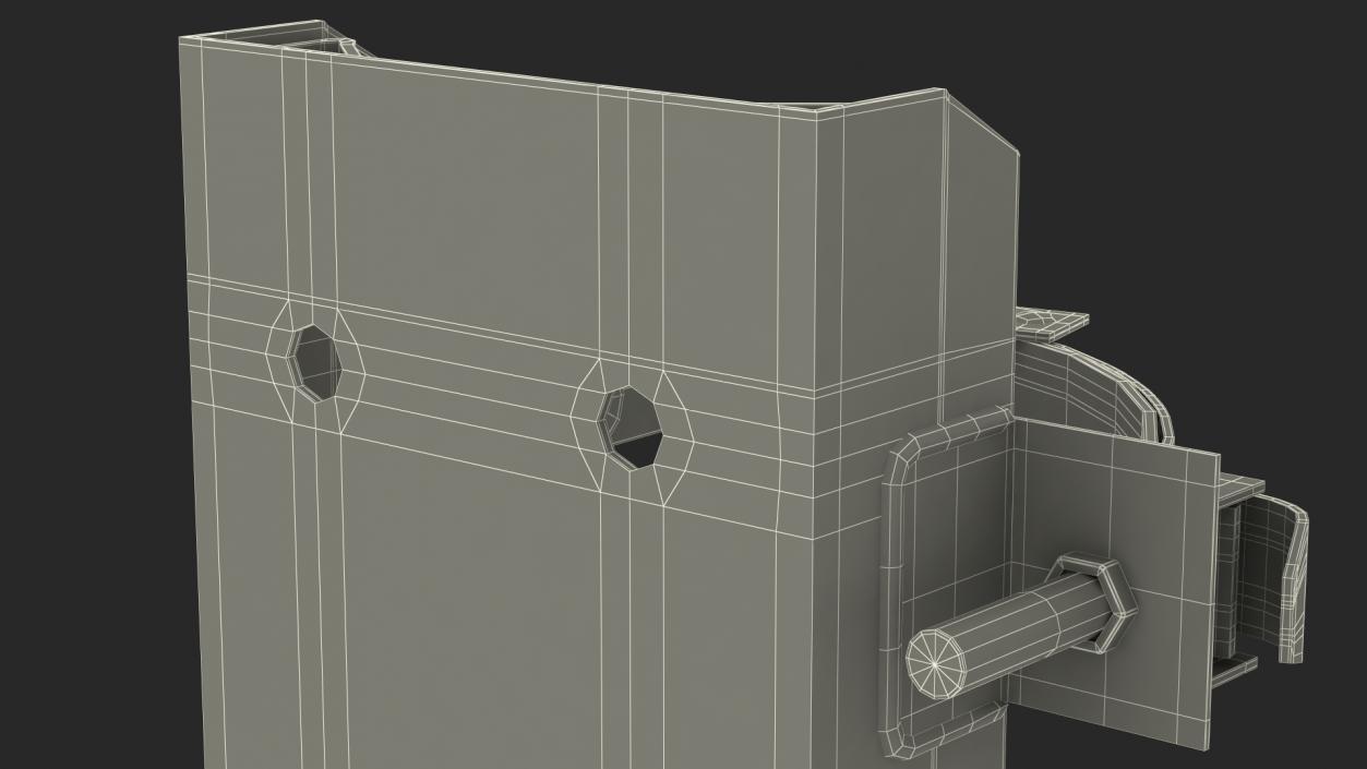 Heavy Duty Marine Bracket Set 3D model