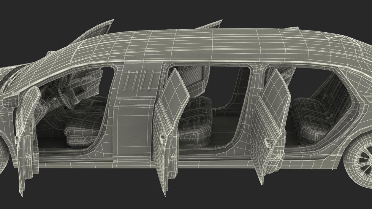 Stretch Limousine 3D