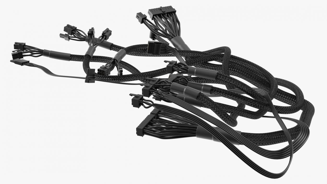 Modular PSU Wires 3D