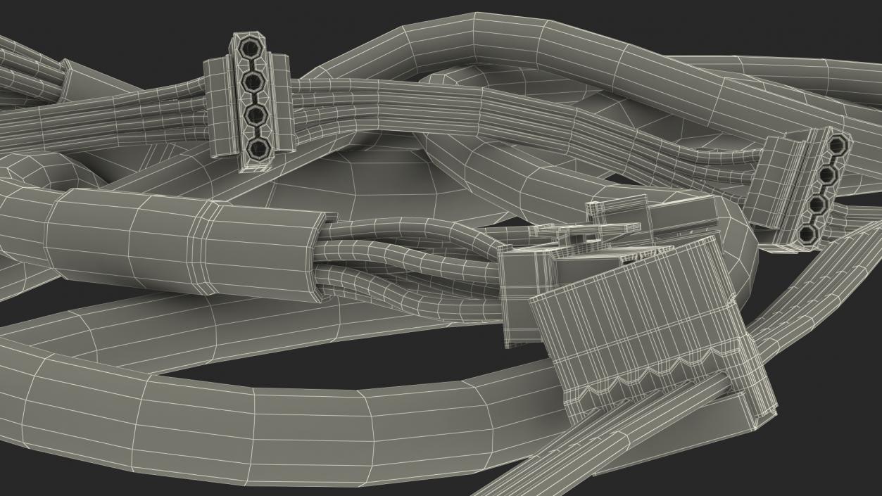 Modular PSU Wires 3D