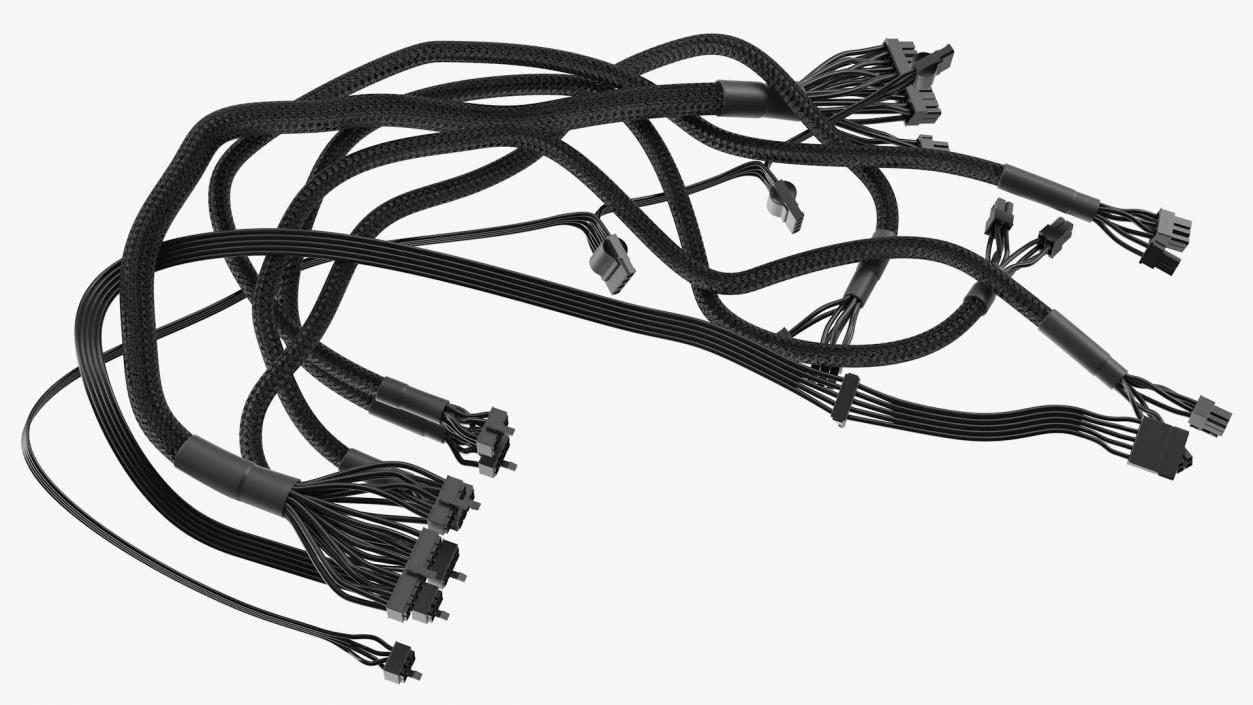 Modular PSU Wires 3D