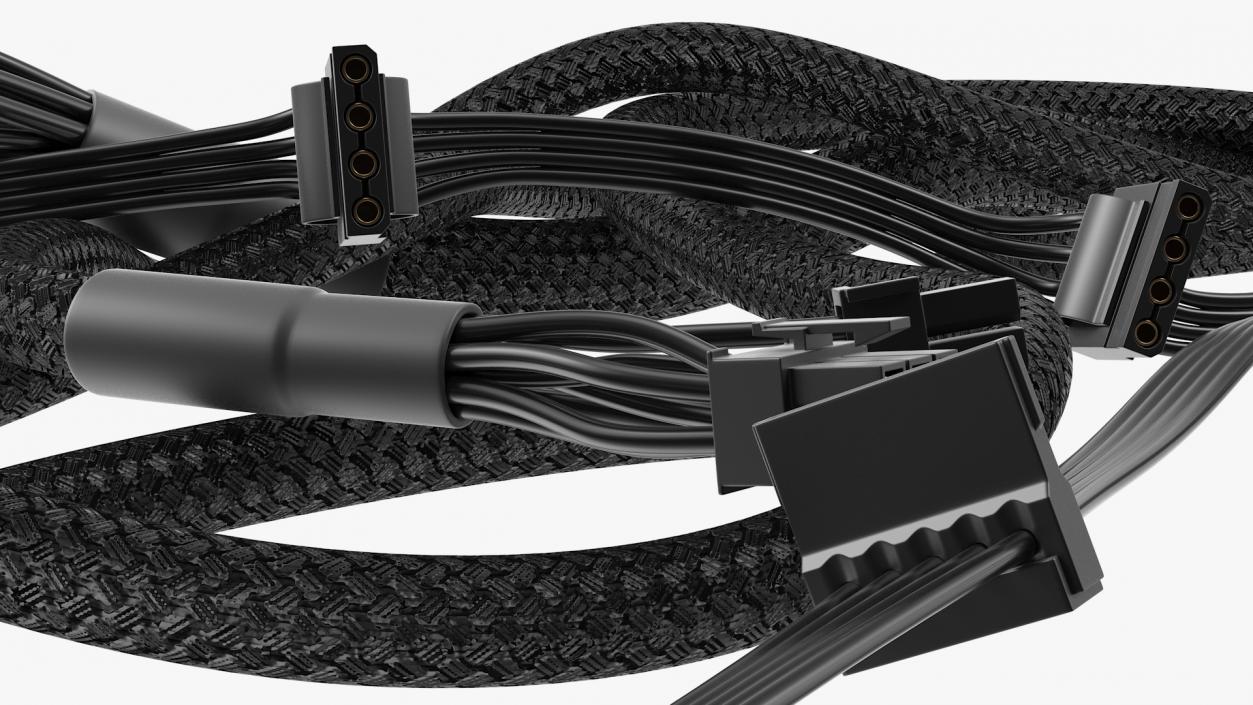 Modular PSU Wires 3D