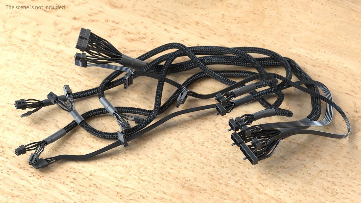 Modular PSU Wires 3D