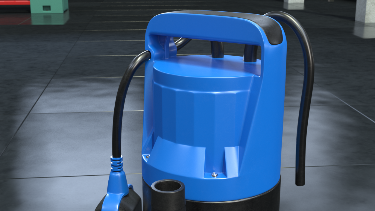 Submersible Water Pump 3D