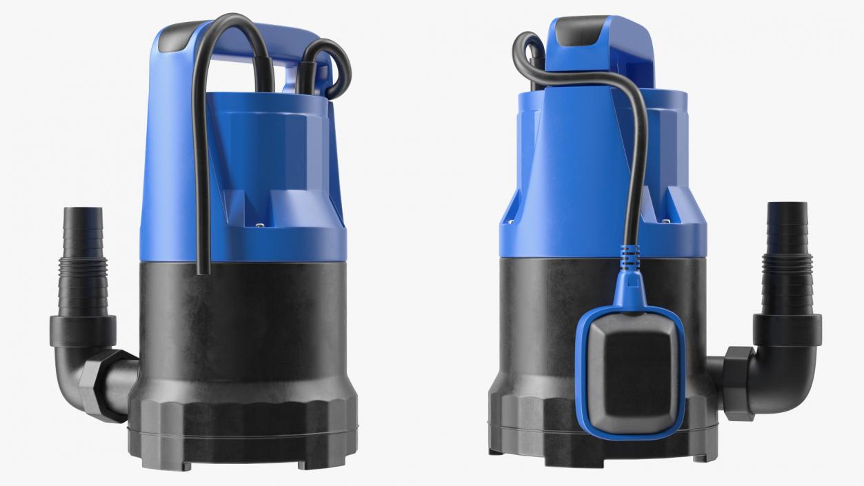 Submersible Water Pump 3D