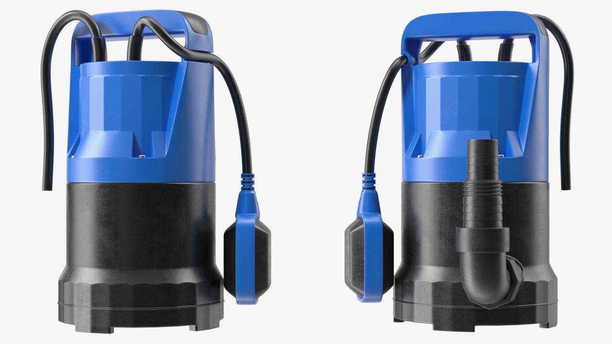 Submersible Water Pump 3D