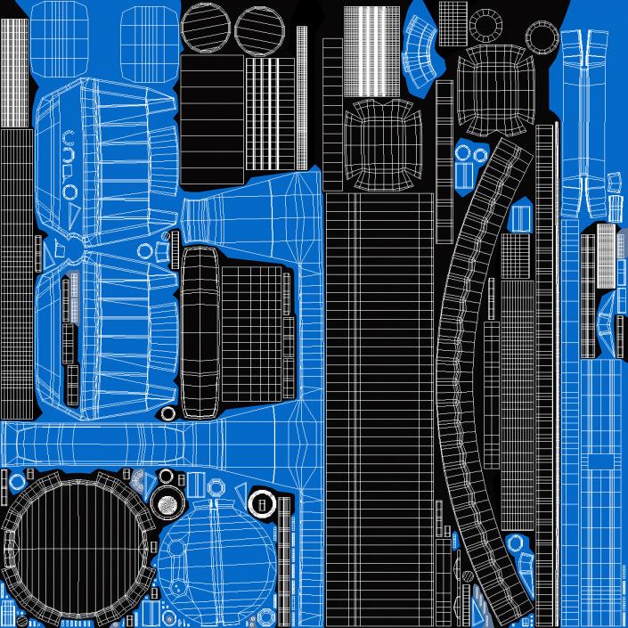 Submersible Water Pump 3D