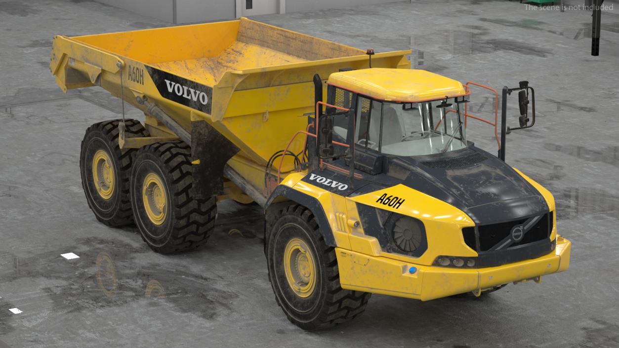 Volvo A60H Truck Dirty 3D