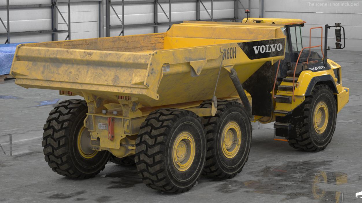 Volvo A60H Truck Dirty 3D