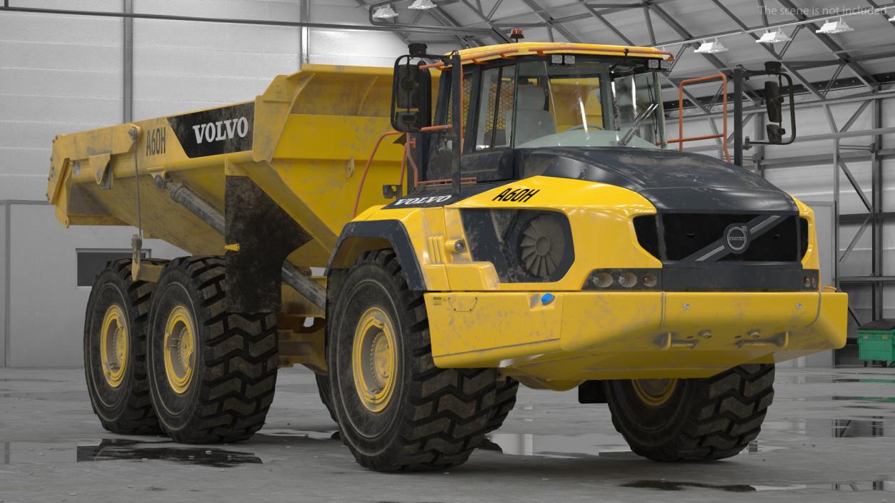 Volvo A60H Truck Dirty 3D