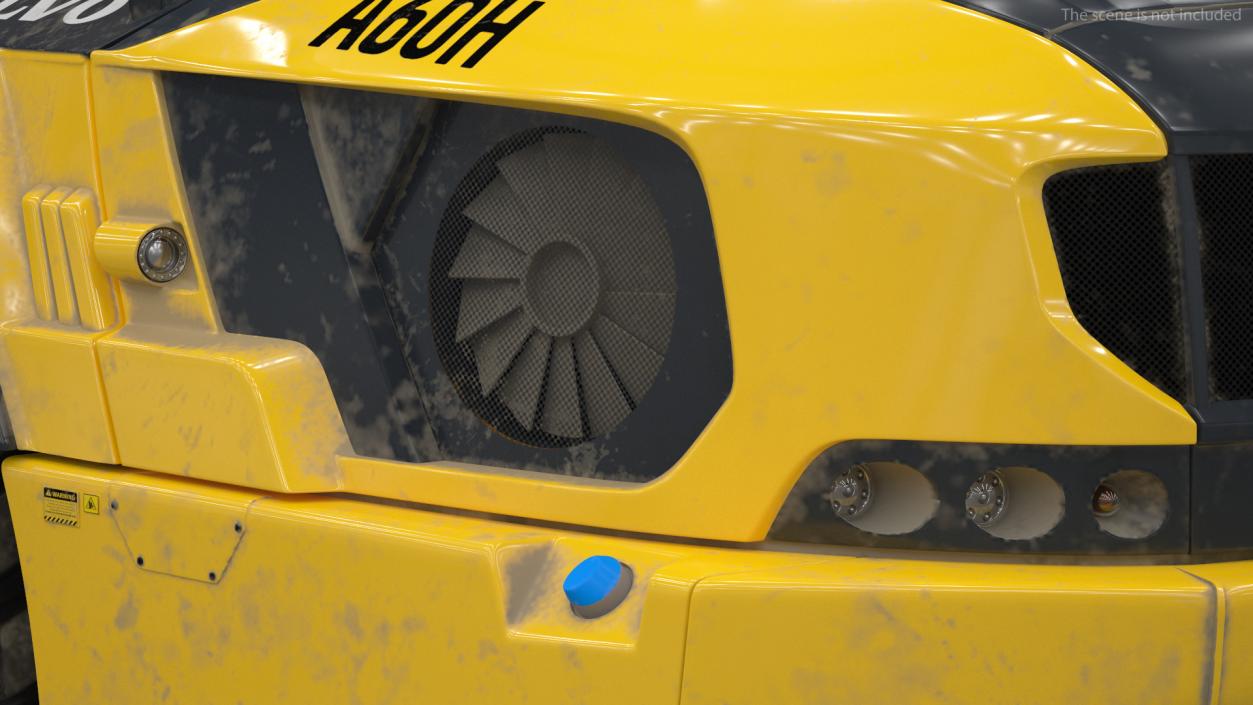 Volvo A60H Truck Dirty 3D