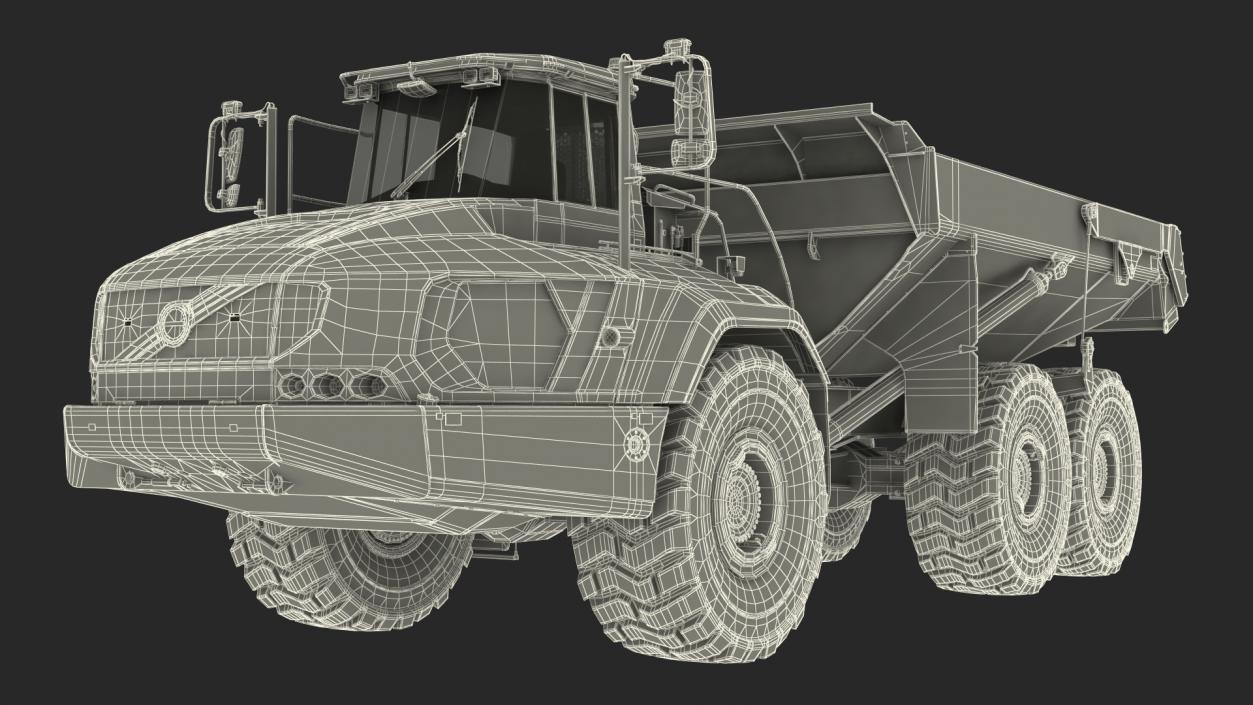 Volvo A60H Truck Dirty 3D