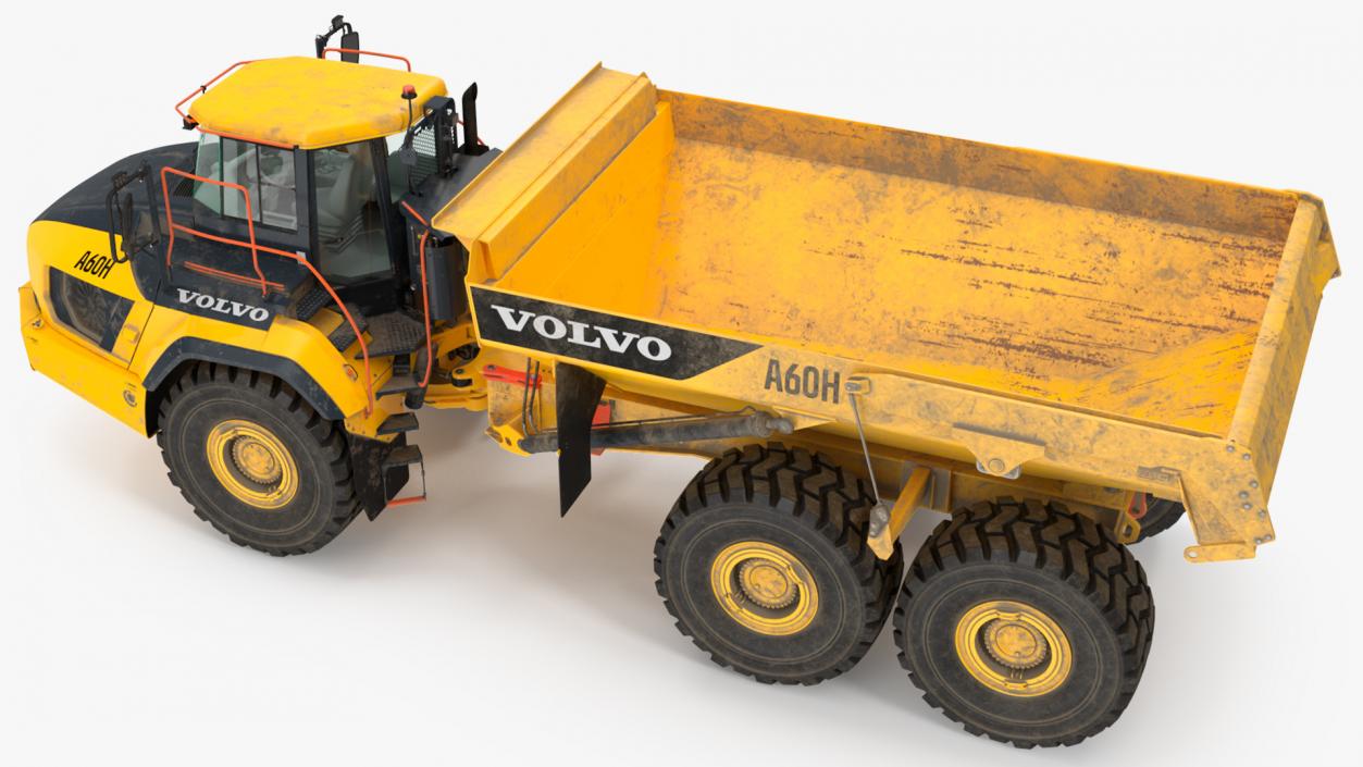 Volvo A60H Truck Dirty 3D