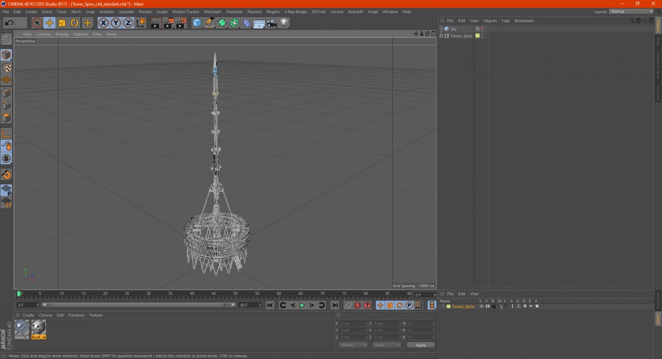 3D Tower Spire