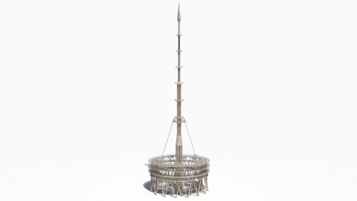 3D Tower Spire