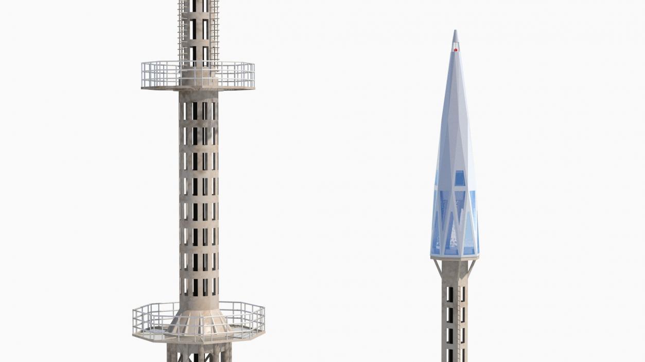 3D Tower Spire