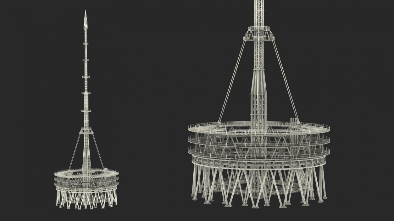 3D Tower Spire