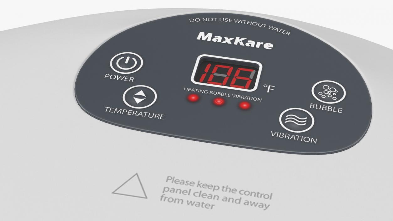 3D MaxKare Foot Bath Massager