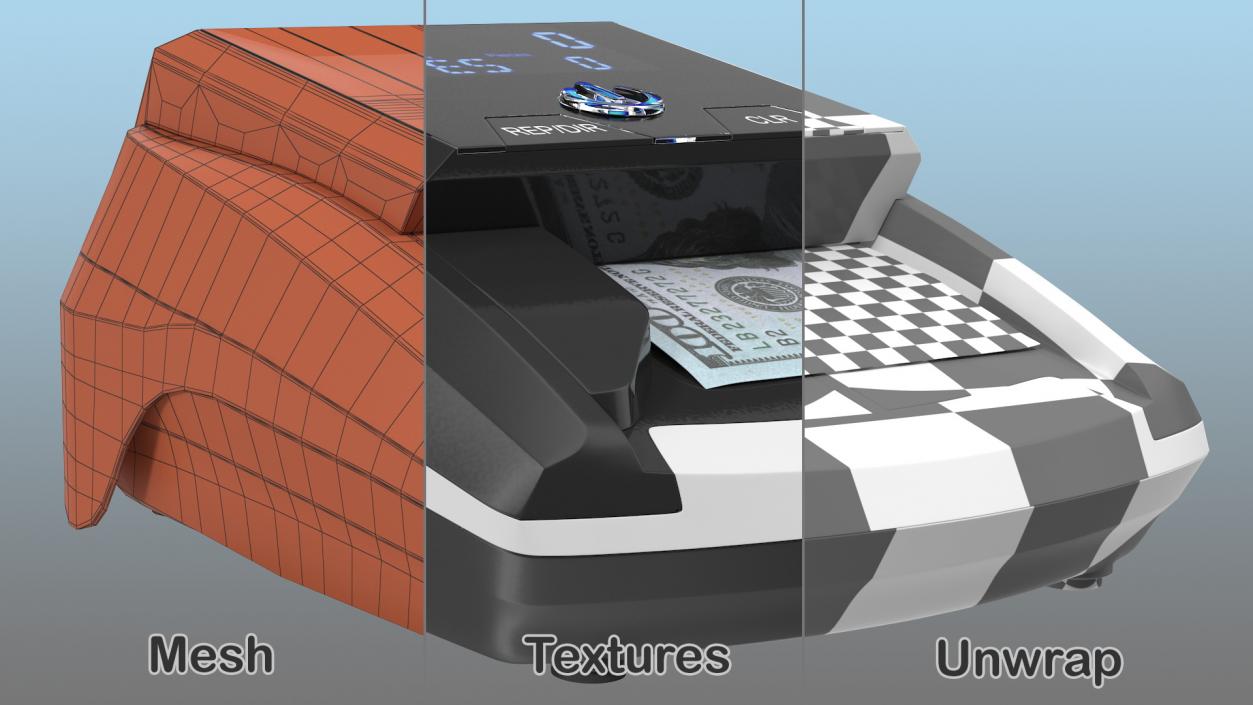 3D Automatic Bill Detector model