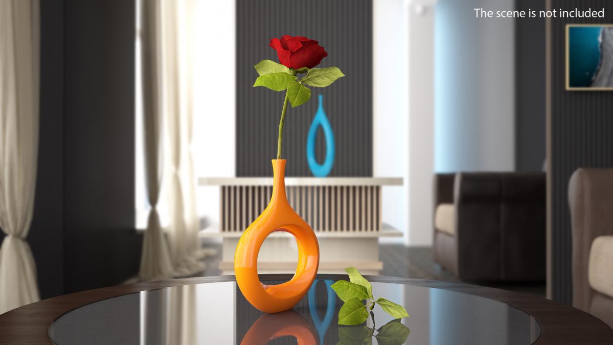 Hollowed Room Decoration Vase 3D model