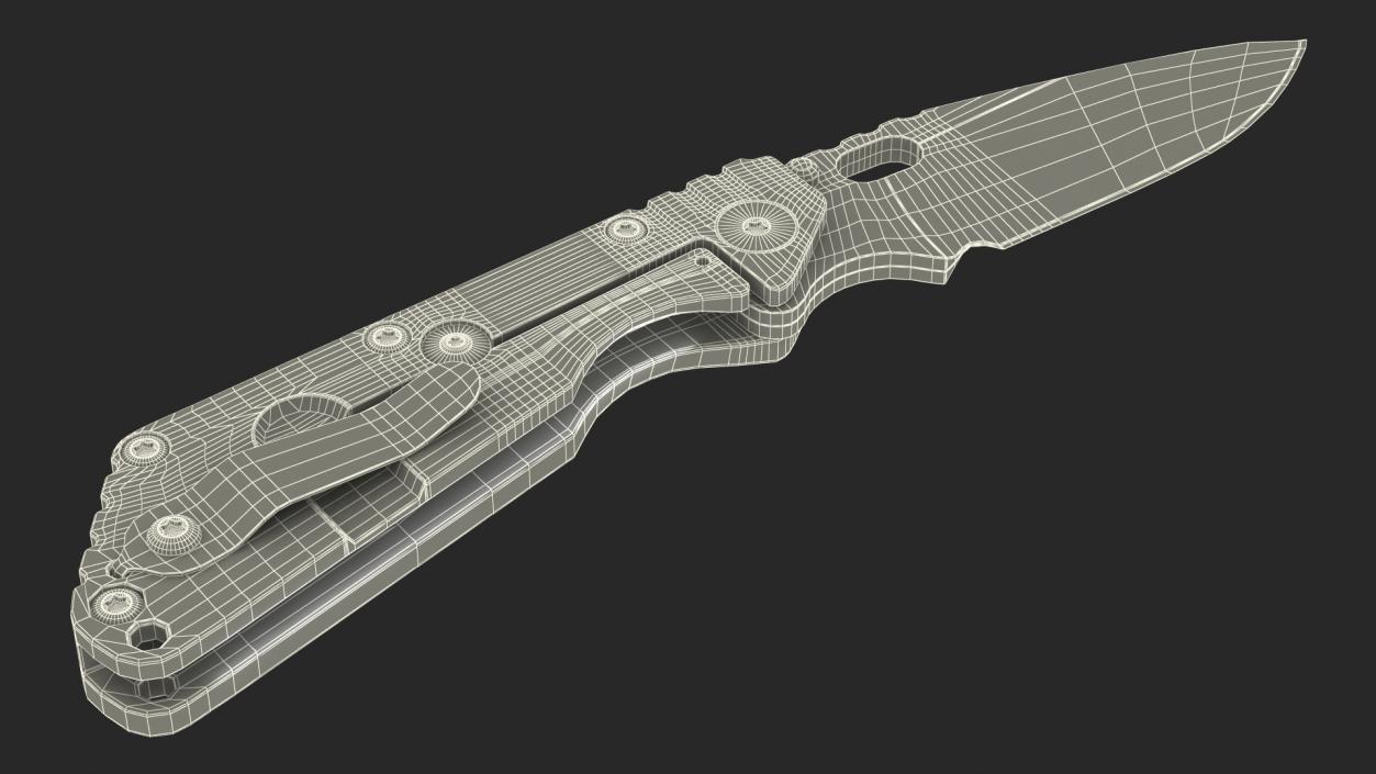 Combat Knives Collection 3D model