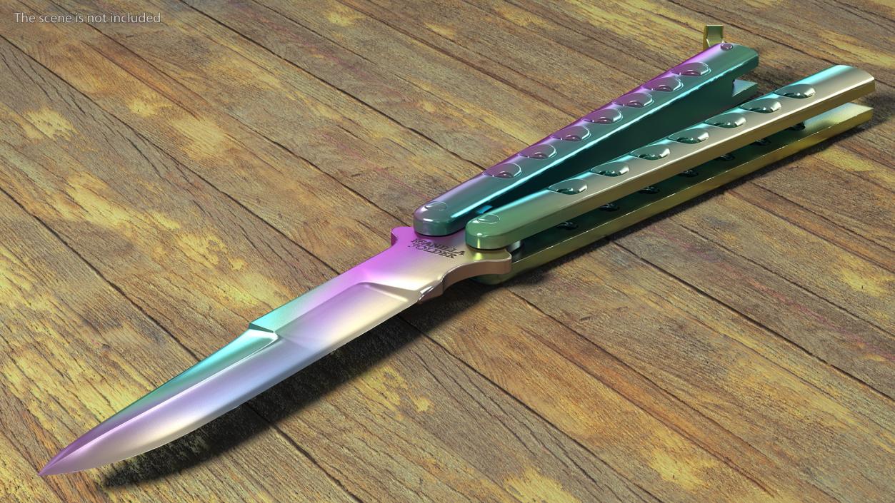 Combat Knives Collection 3D model