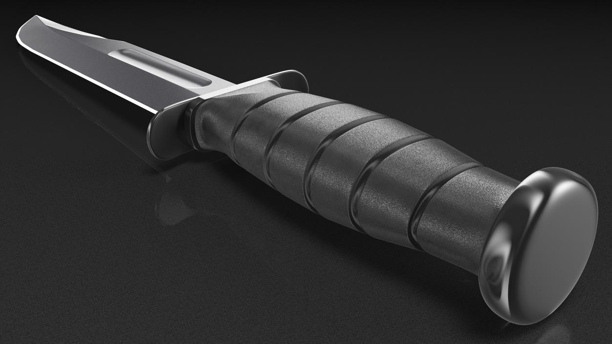 Combat Knives Collection 3D model