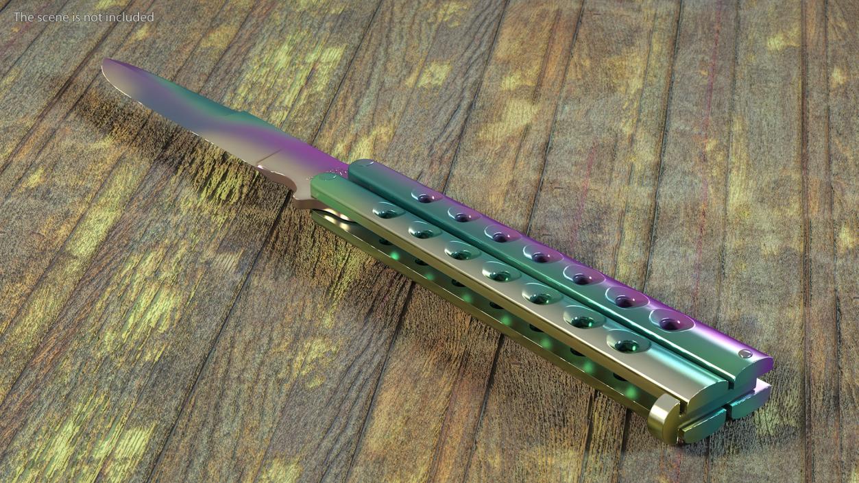 Combat Knives Collection 3D model