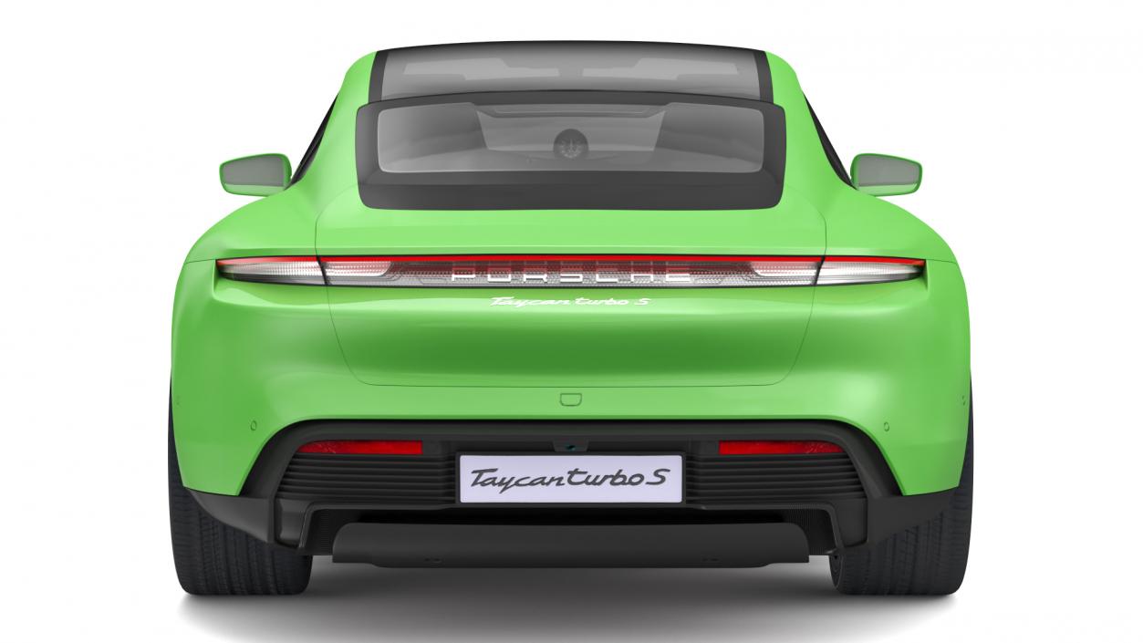 Porsche Taycan Turbo S 2020 3D