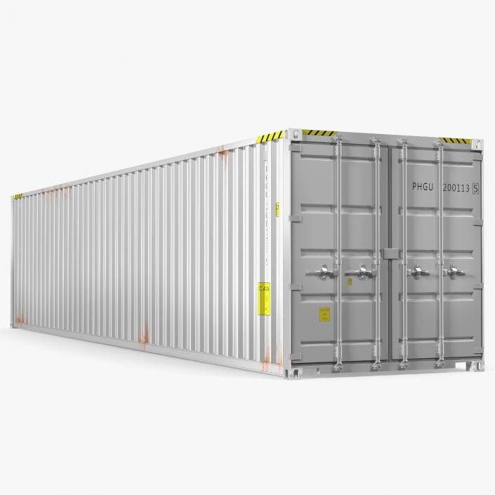 3D 40FT Opening Shipping Container