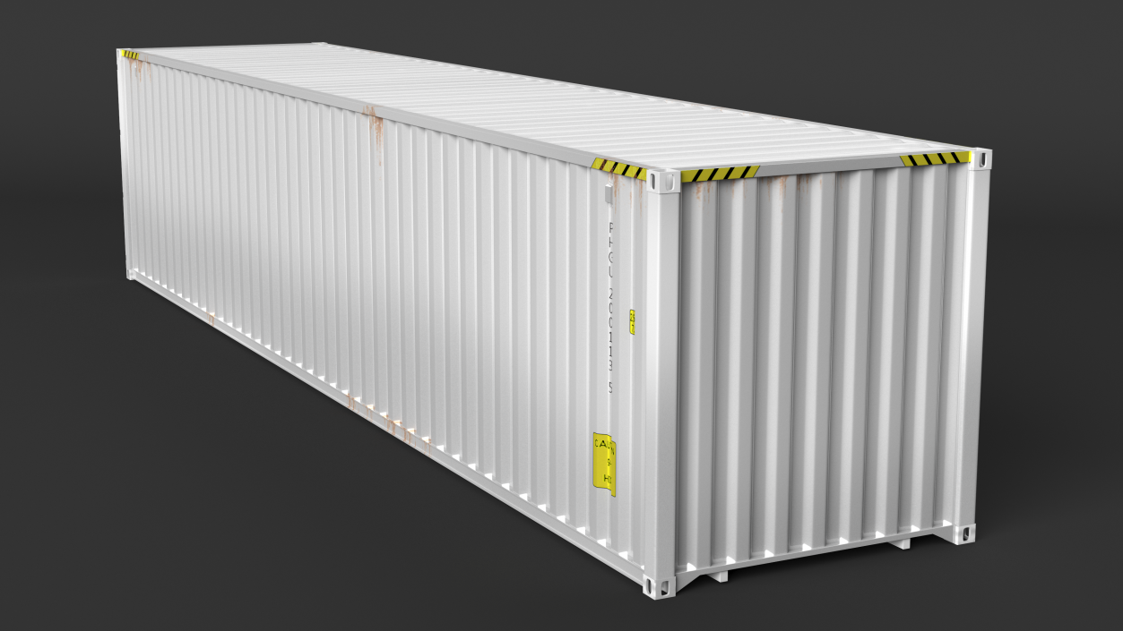 3D 40FT Opening Shipping Container