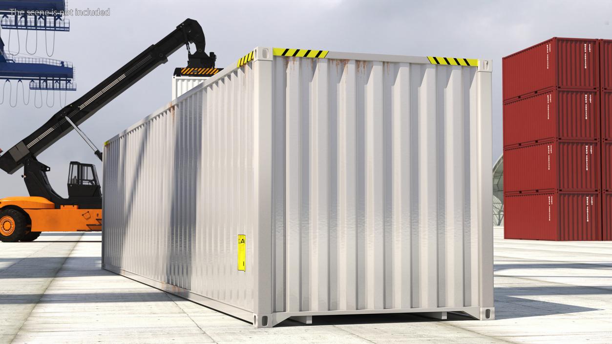 3D 40FT Opening Shipping Container