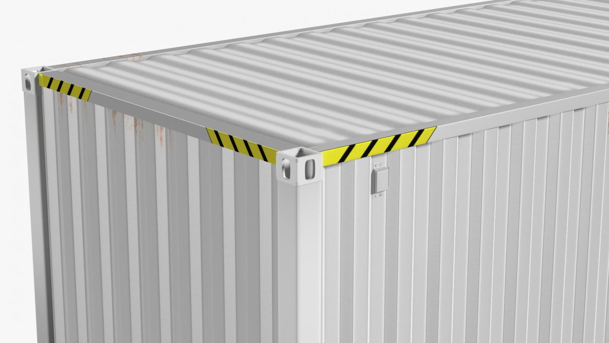 3D 40FT Opening Shipping Container