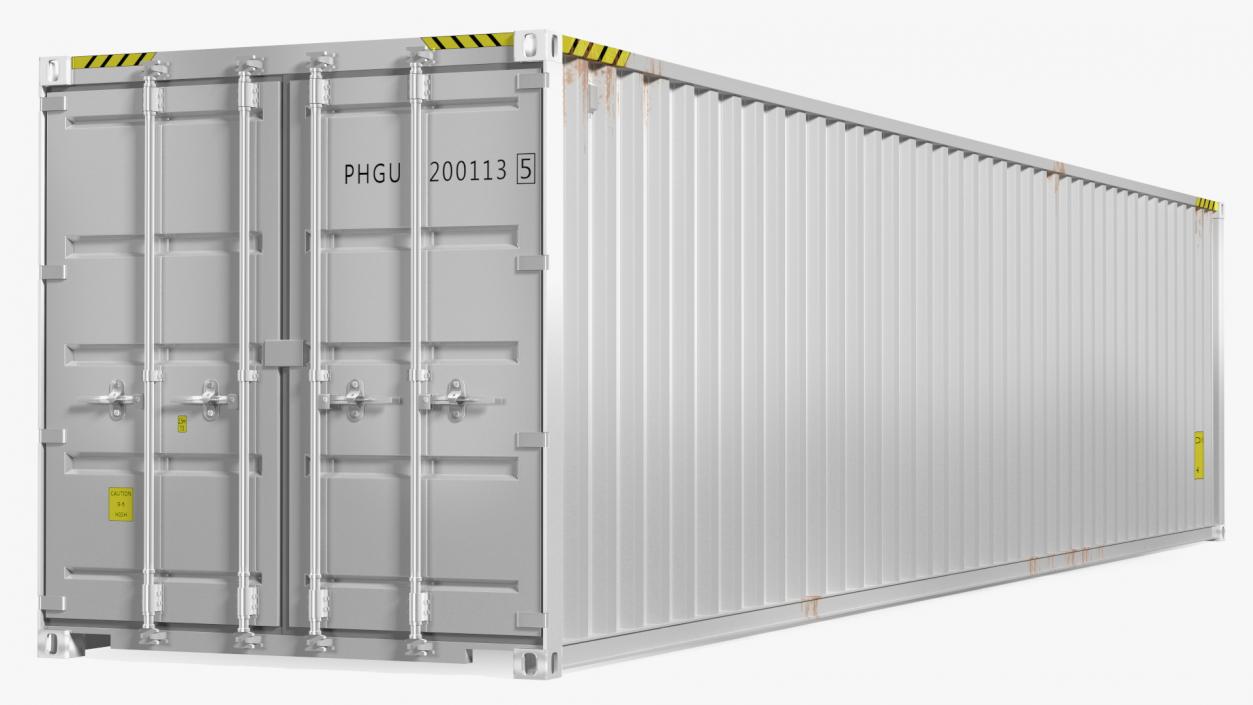 3D 40FT Opening Shipping Container