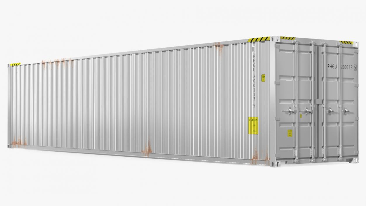 3D 40FT Opening Shipping Container