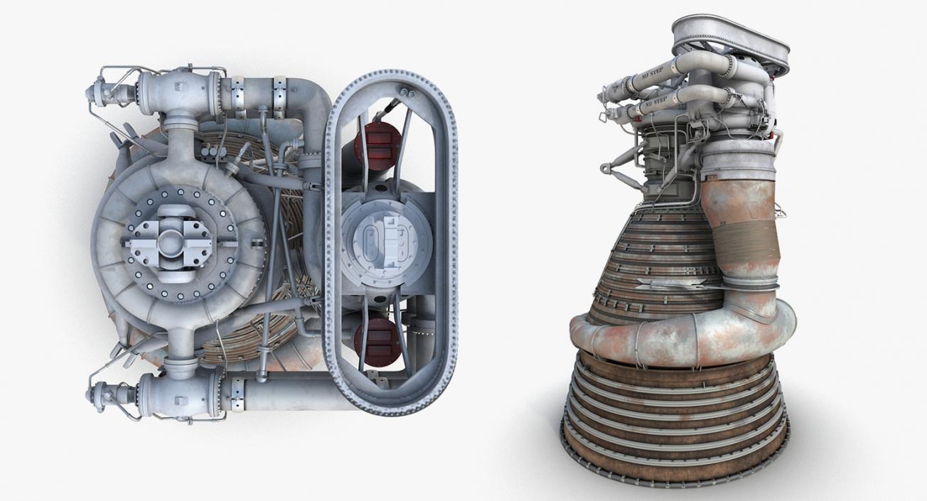 Rocket Engines Collection 2 3D