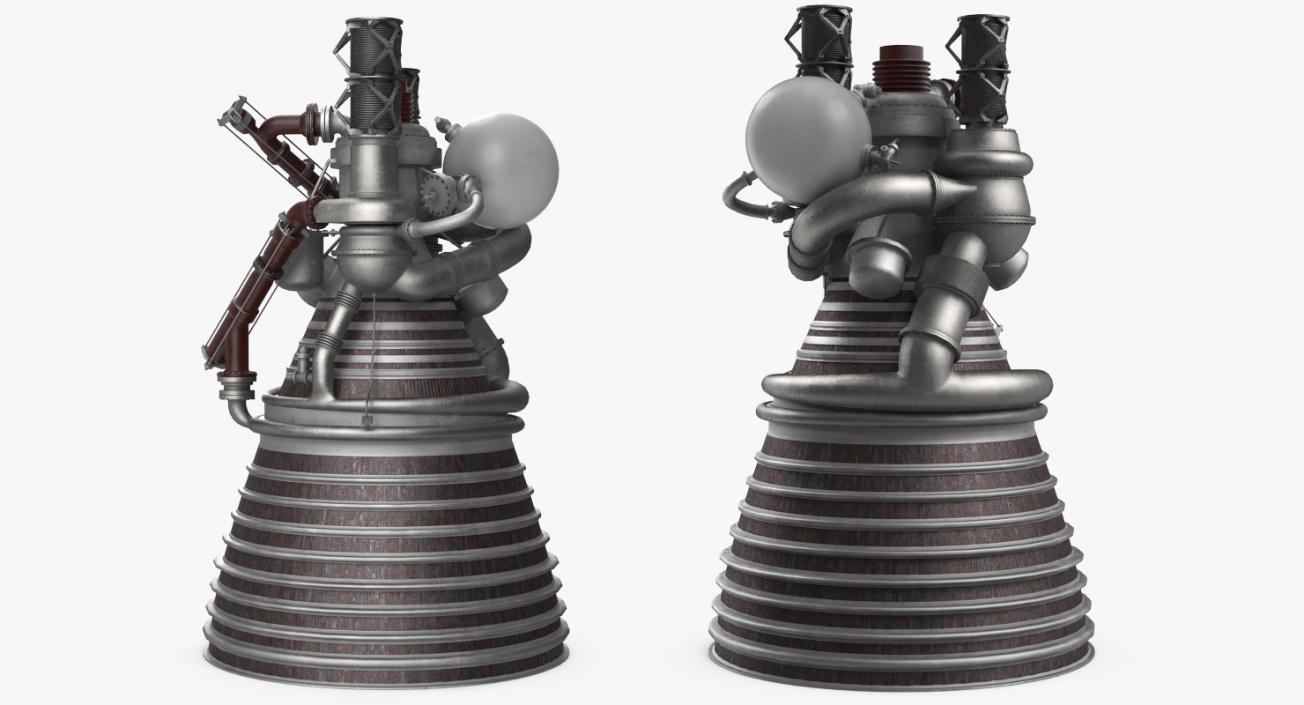 Rocket Engines Collection 2 3D