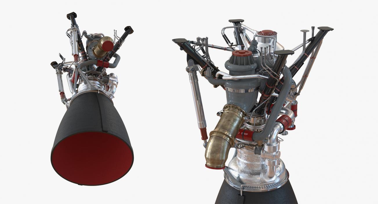 Rocket Engines Collection 2 3D