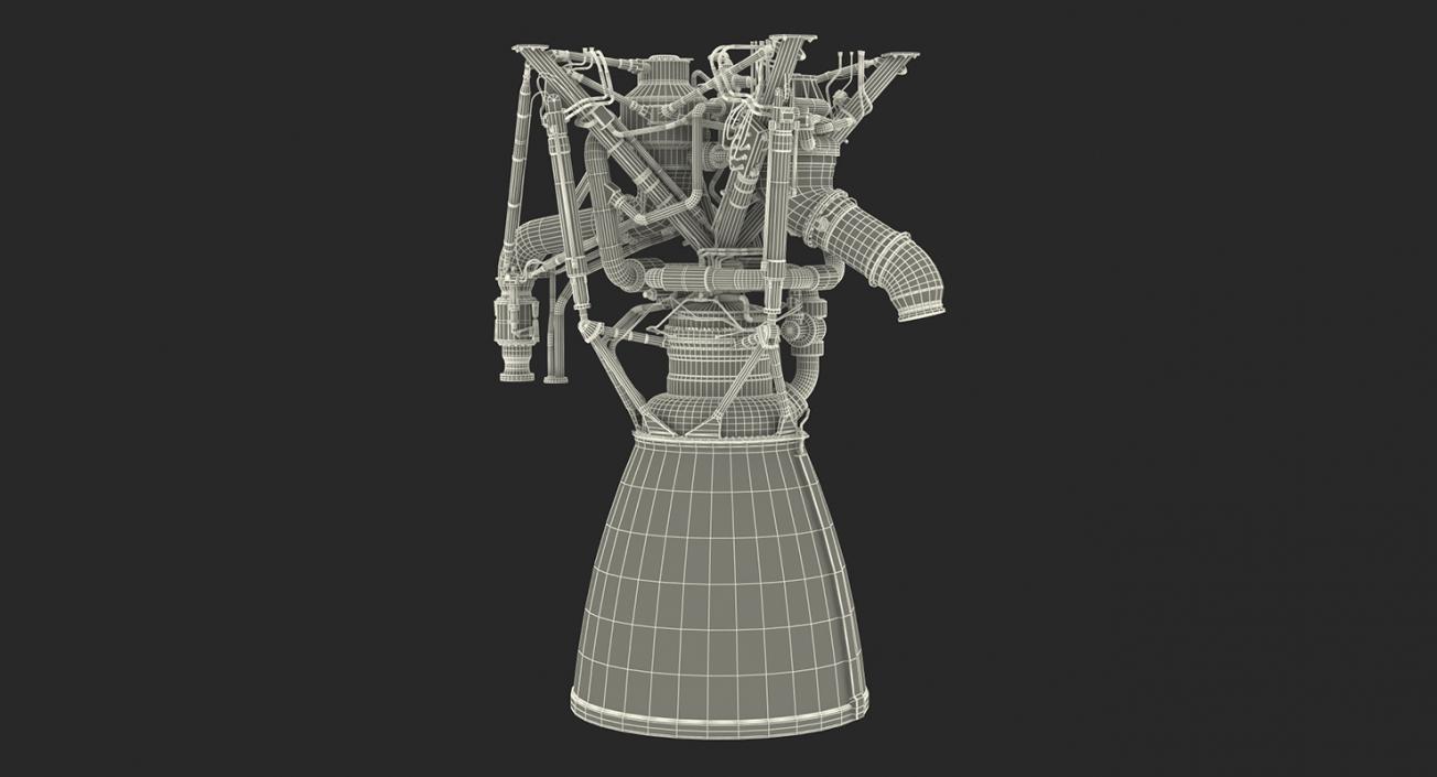 Rocket Engines Collection 2 3D