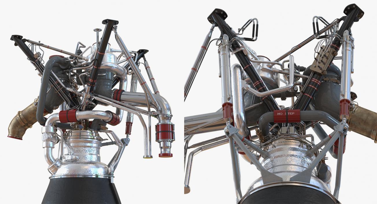 Rocket Engines Collection 2 3D