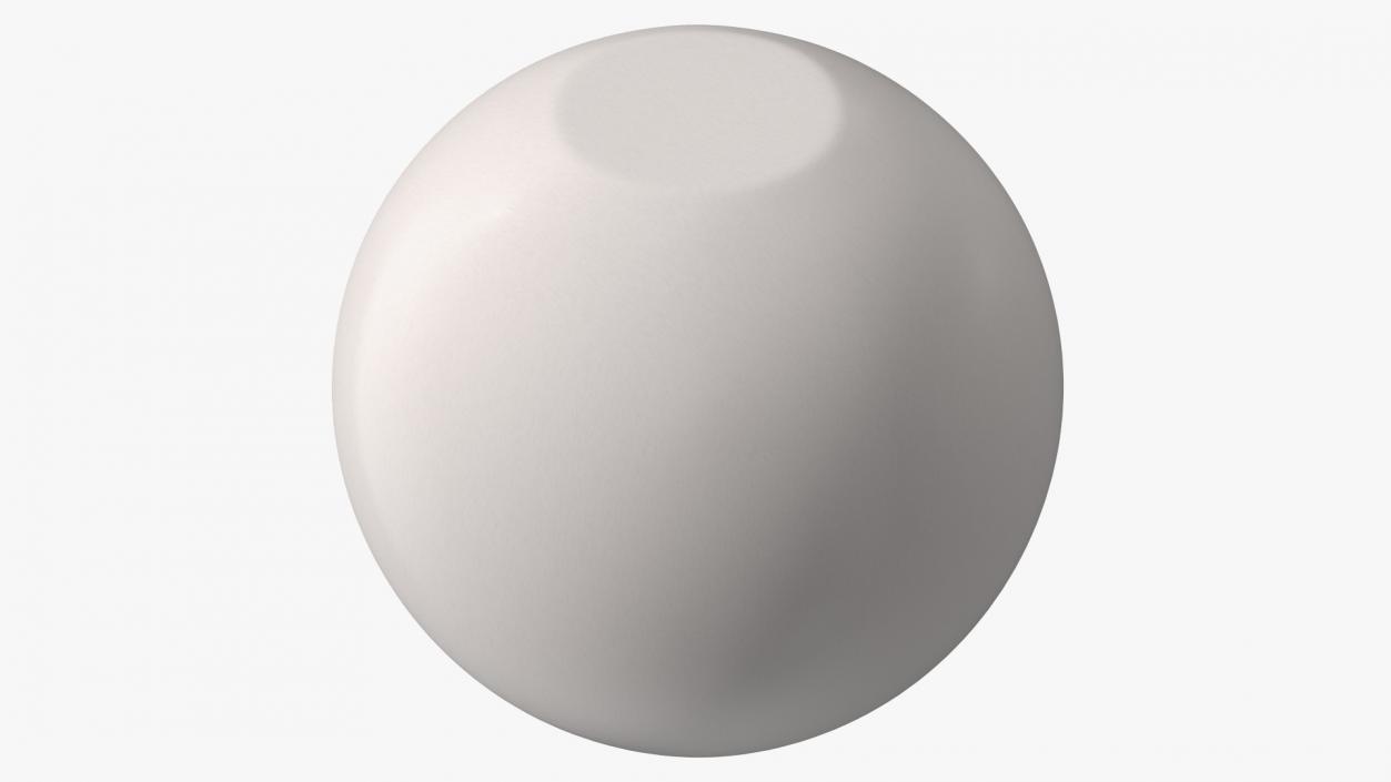 Spherical Candle White 3D