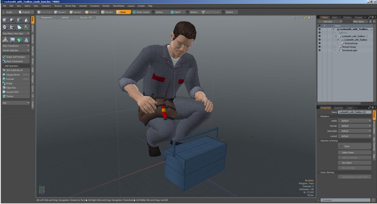 Locksmith with Toolbox 3D