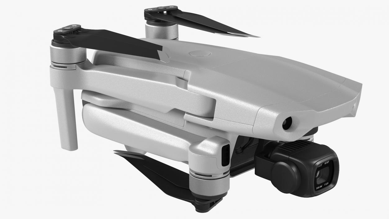 3D model DJI Mavic Air2 Drone Quadcopter with Camera Folded