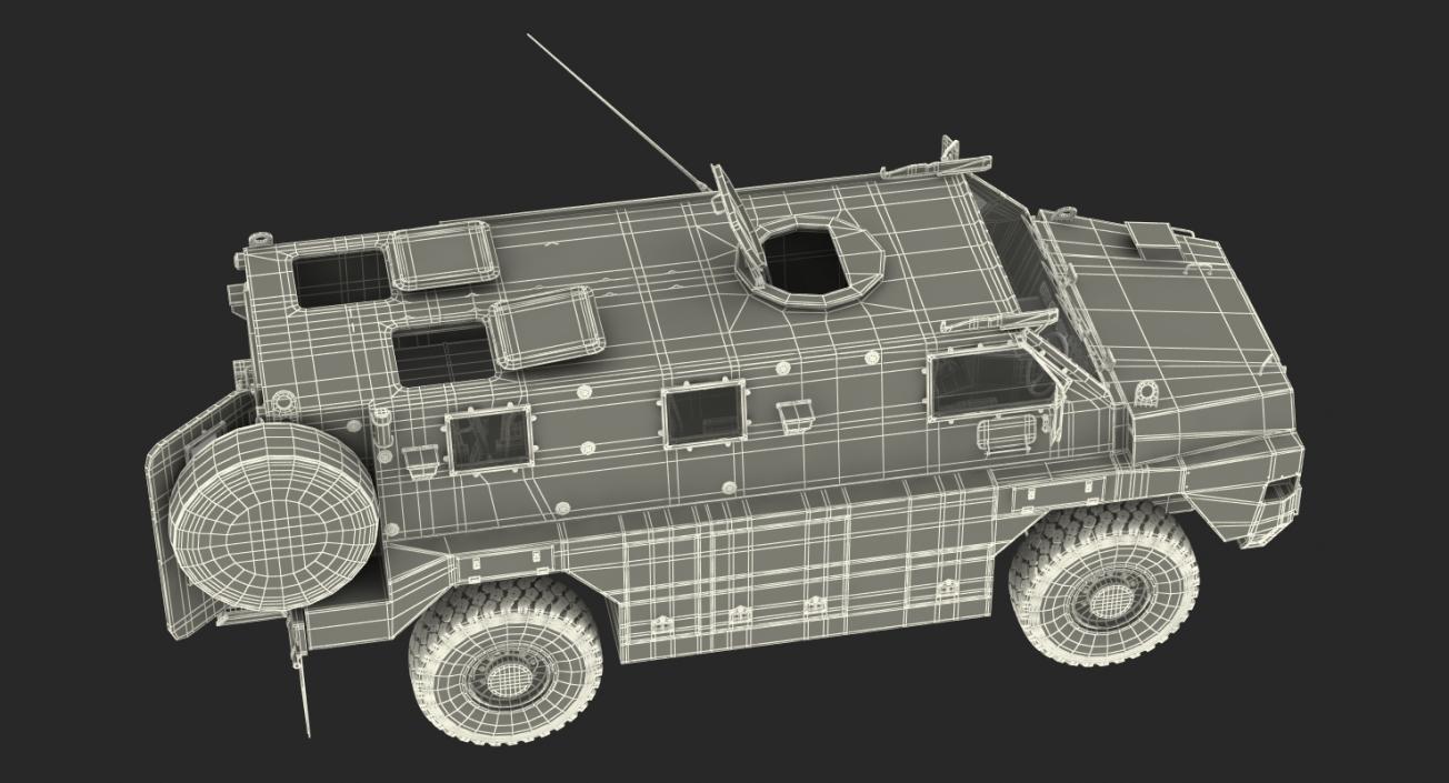 3D Bushmaster Mpv Haki Rigged