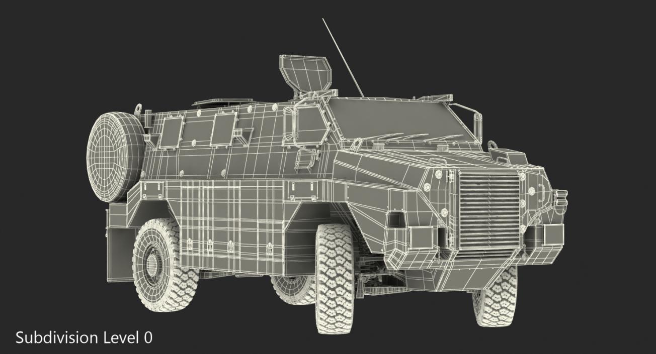 3D Bushmaster Mpv Haki Rigged