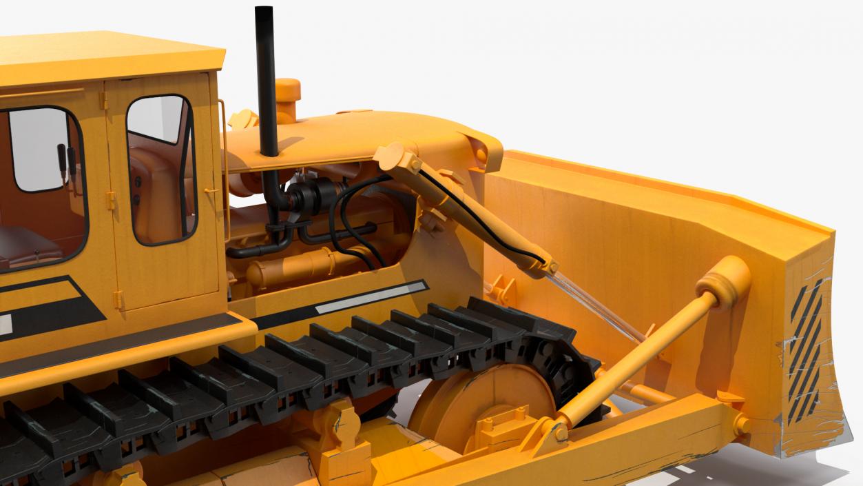 3D model Crawler Dozer Rigged