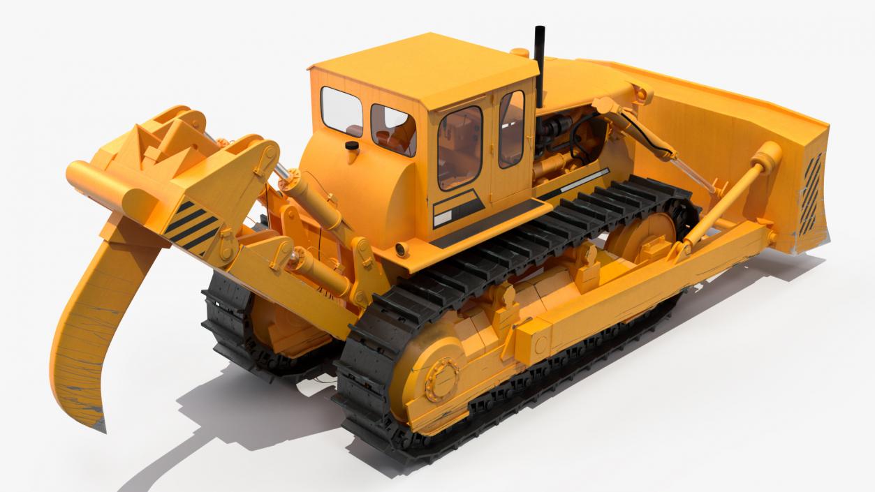 3D model Crawler Dozer Rigged