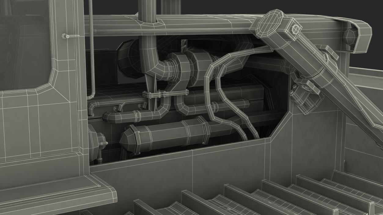 3D model Crawler Dozer Rigged