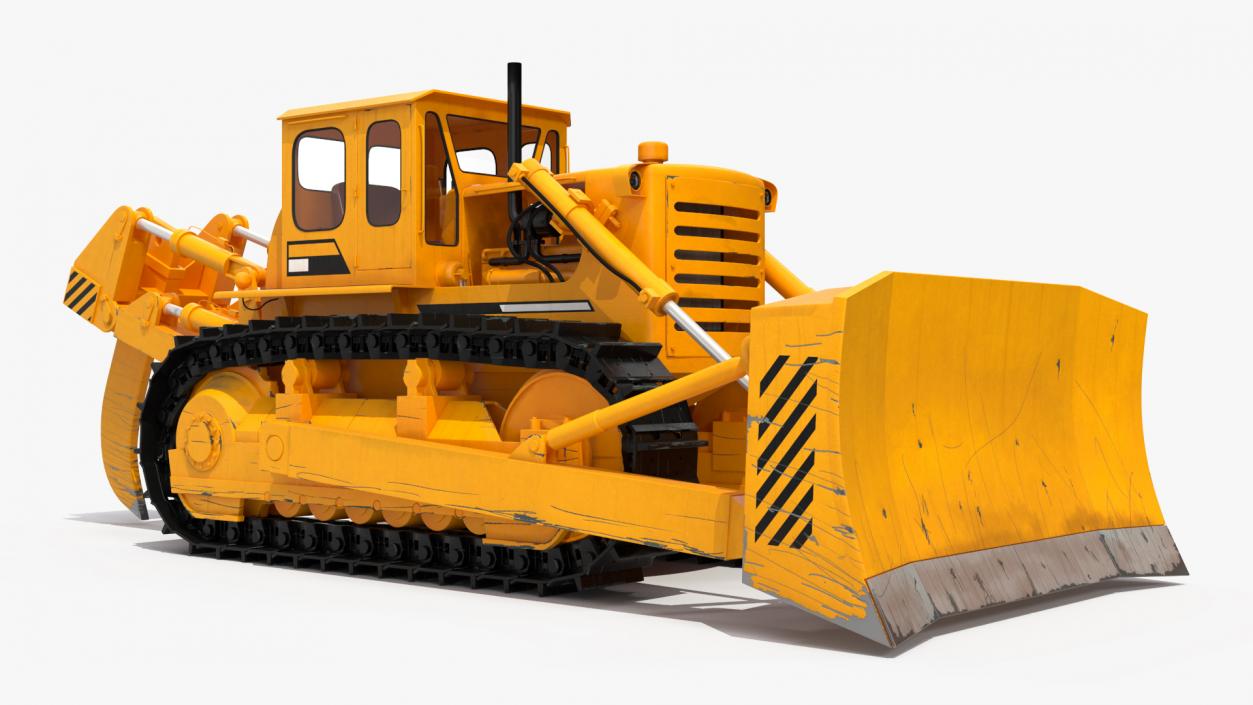 3D model Crawler Dozer Rigged