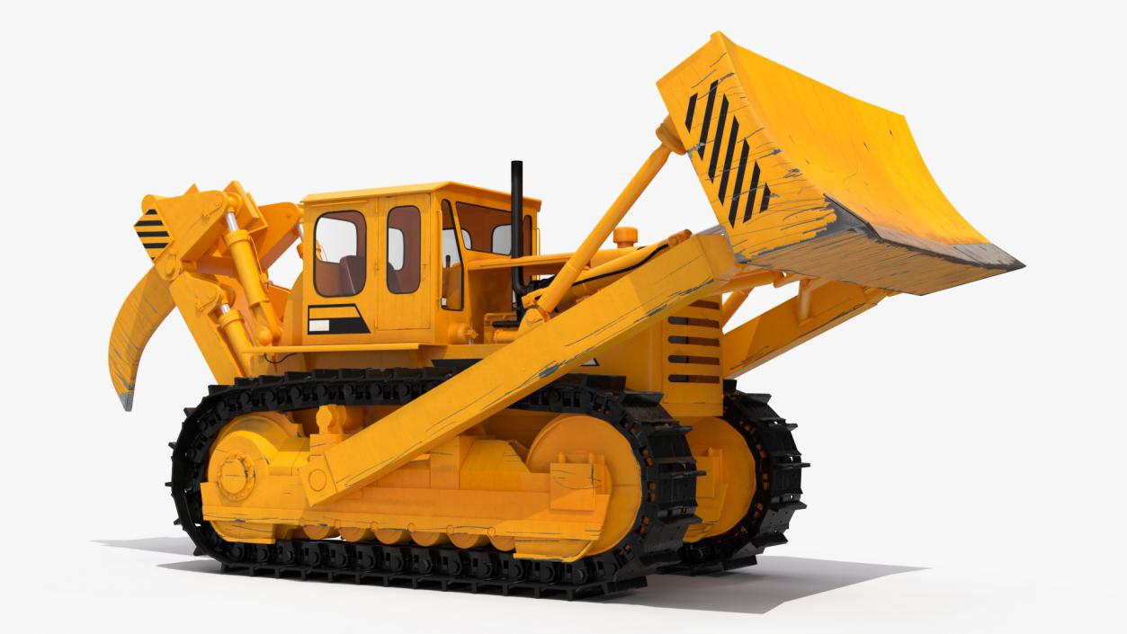 3D model Crawler Dozer Rigged